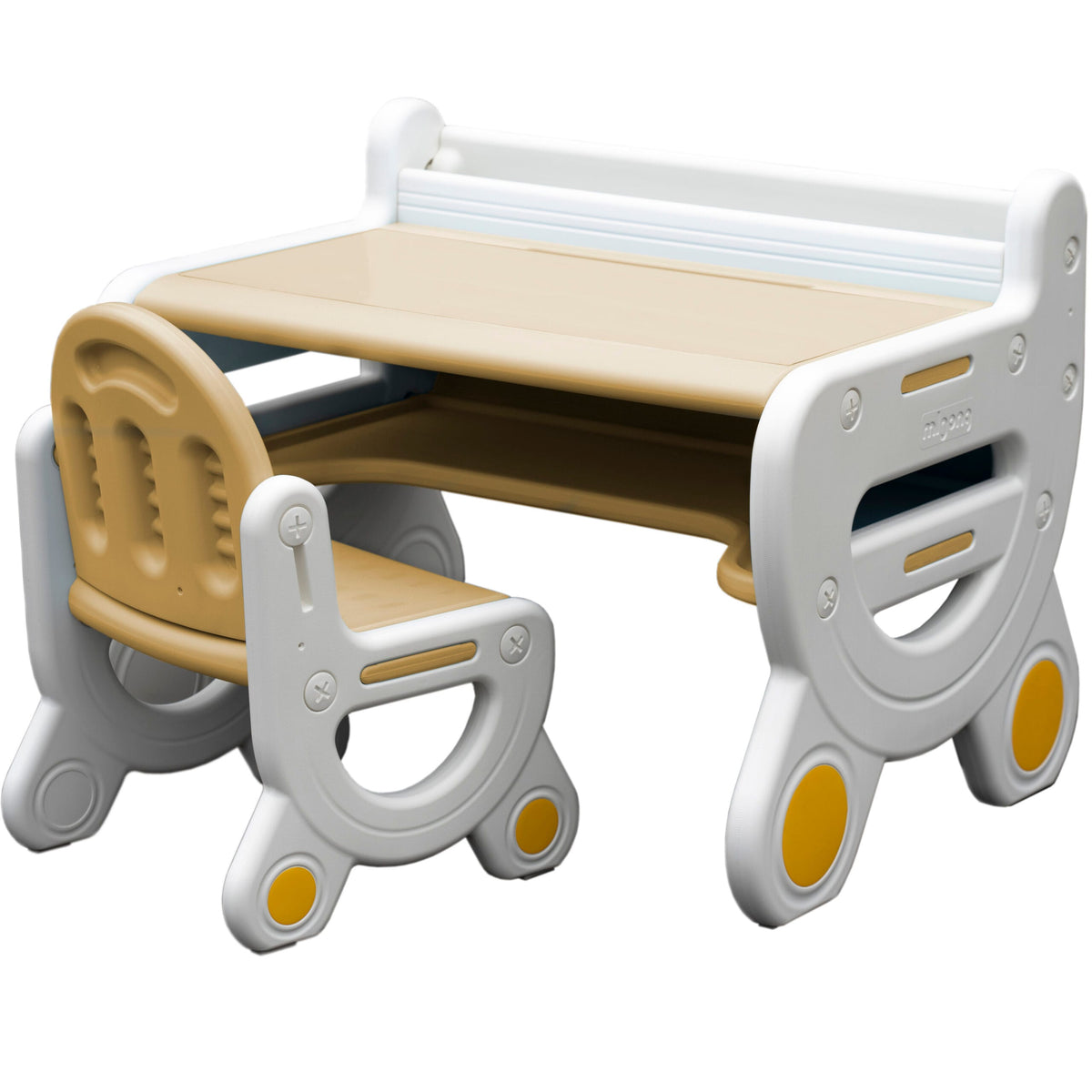 Table et chaise enfant MICCOO coloris Coffee