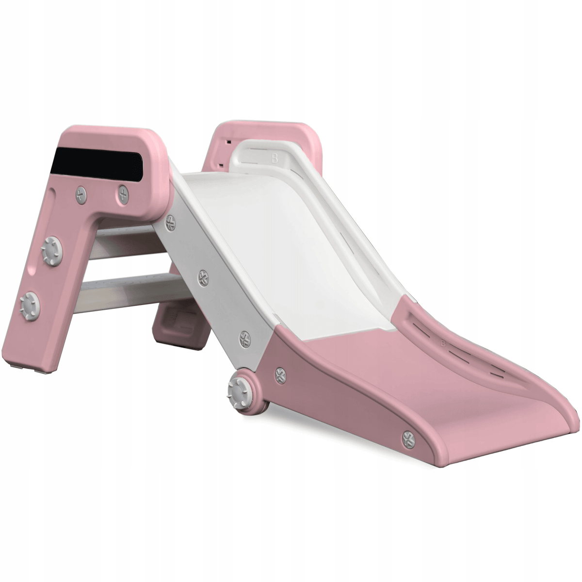 Toboggan pliable enfant rose