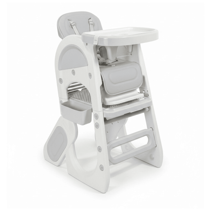 Chaise haute multifonction 2 en 1 MICCOO grise